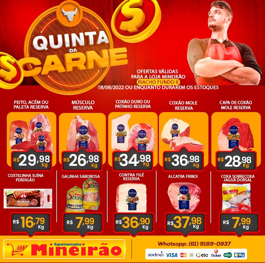 ofertas supermercado Mineirão Brasília DF