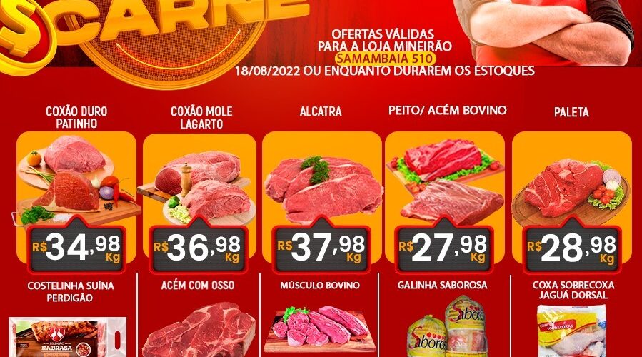 Supermercado Mineirão até 18/08/2022