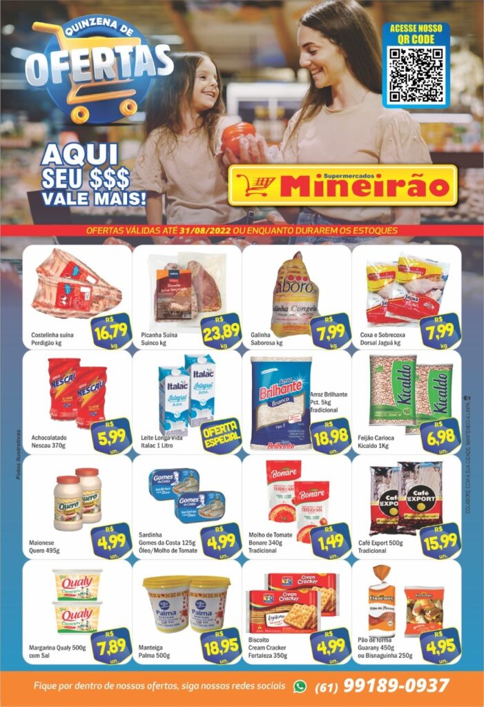 ofertas supermercado Mineirão Brasília DF