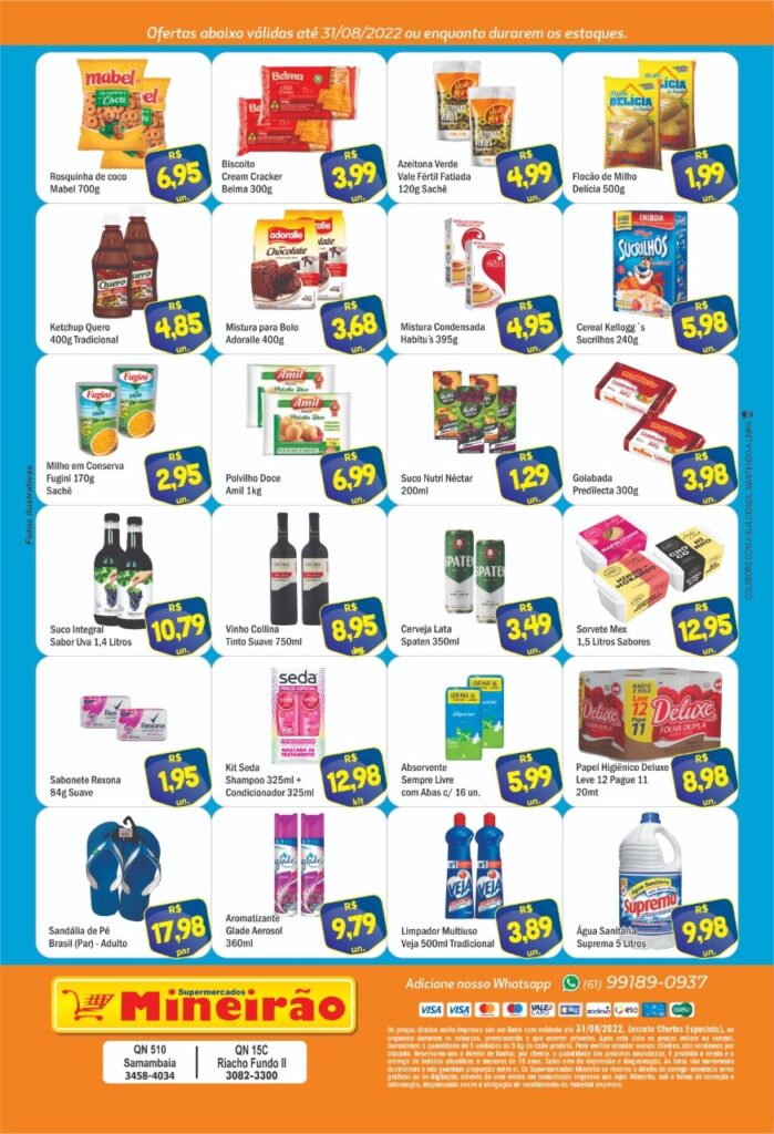 ofertas supermercado Mineirão Brasília DF