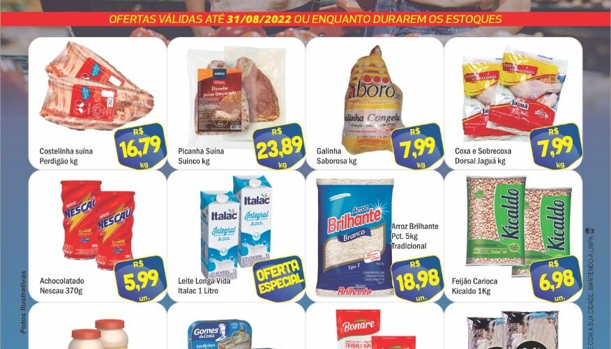 Supermercado Mineirão até 31/08/2022