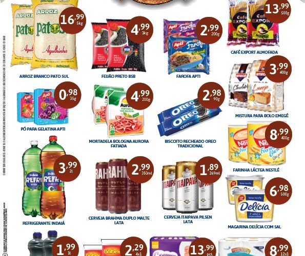 Supermercado Superbom até 28/08/2022