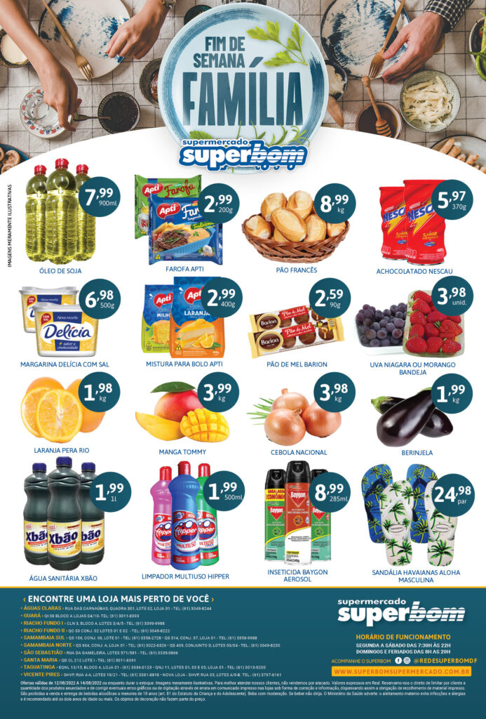 ofertas supermercado superbom Brasília DF