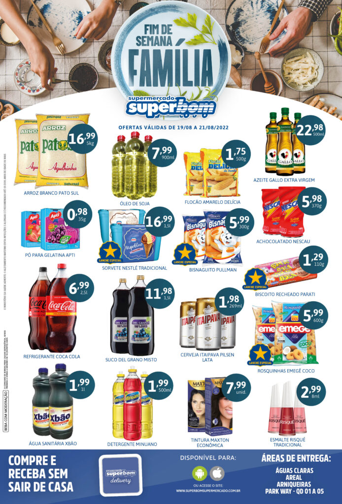 ofertas supermercado superbom Brasília DF