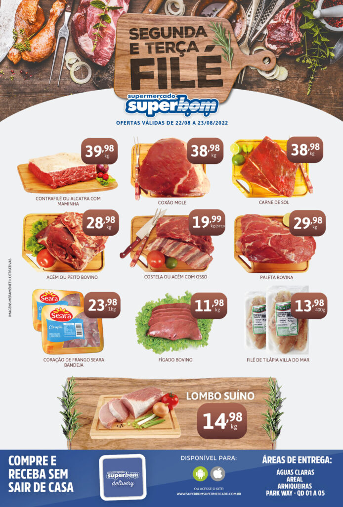 ofertas supermercado superbom Brasília DF