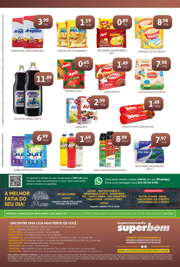 ofertas supermercado superbom Brasília DF