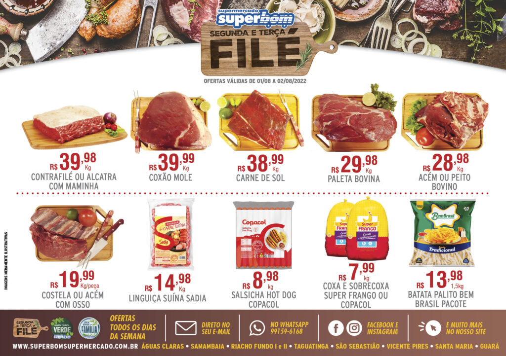 ofertas supermercado superbom Brasília DF