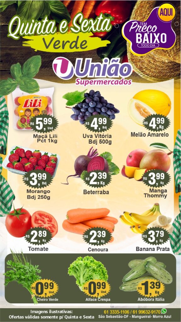 encartes de ofertas supermercado união são sebastião df