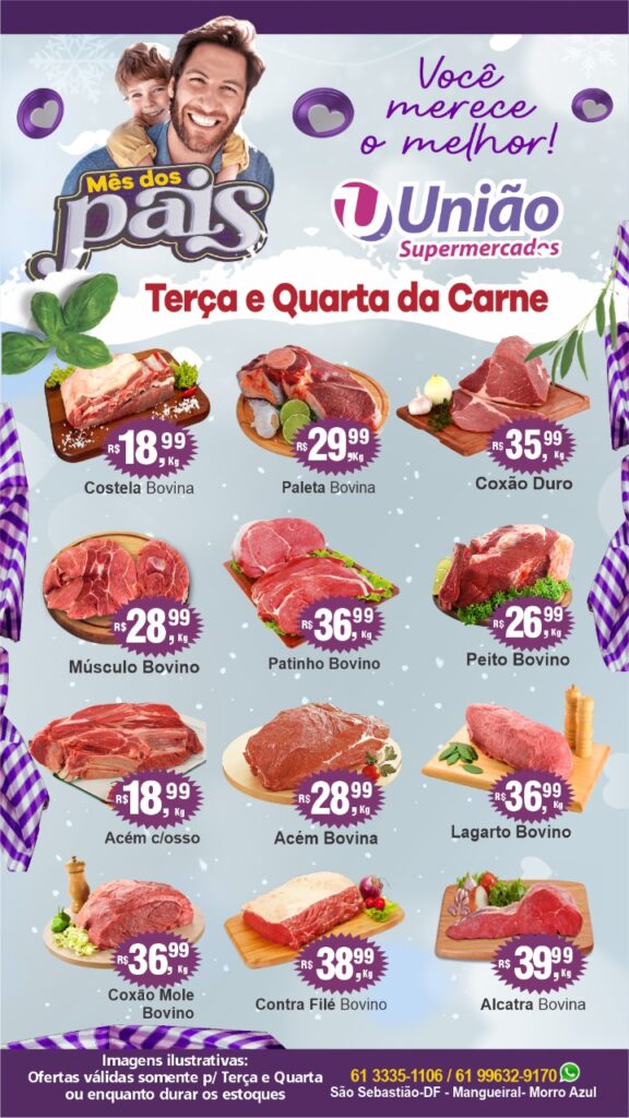 encartes de ofertas supermercado união são sebastião df