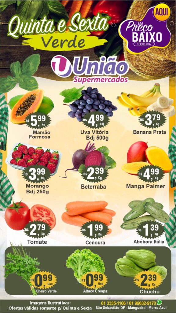 encartes de ofertas supermercado união são sebastião df