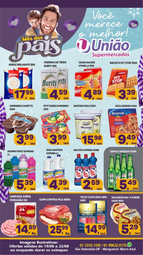 encartes de ofertas supermercado união são sebastião df