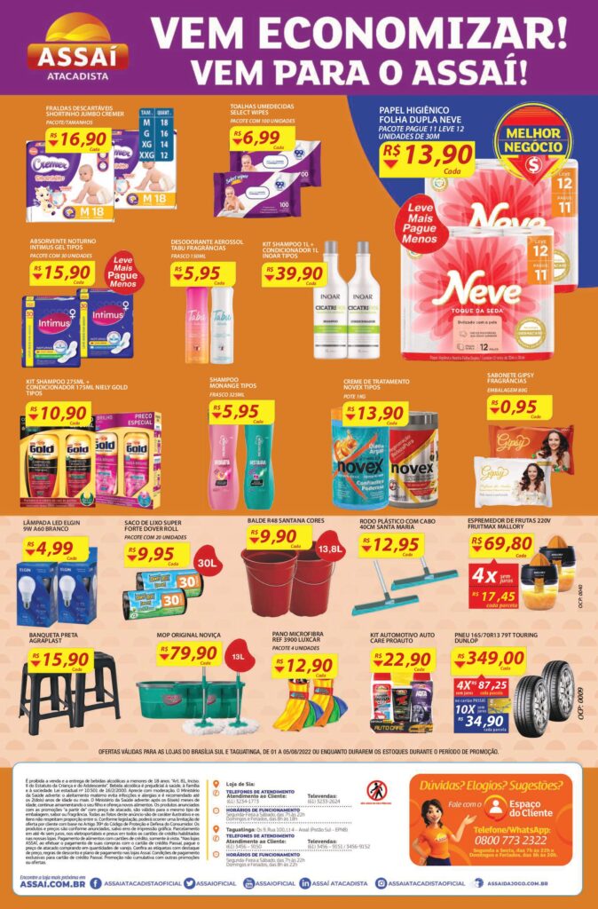 encartes de ofertas assai atacadista brasilia df
