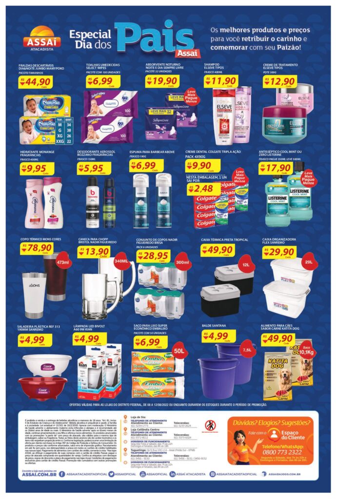 encartes de ofertas assai atacadista brasilia df