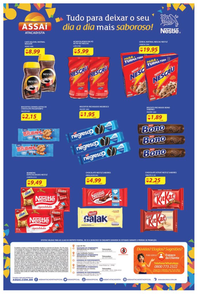 encartes de ofertas assai atacadista brasilia df