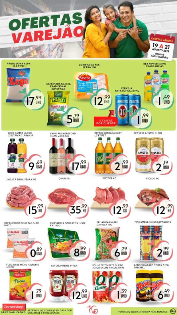 ofertas supermercado varejão da fartura