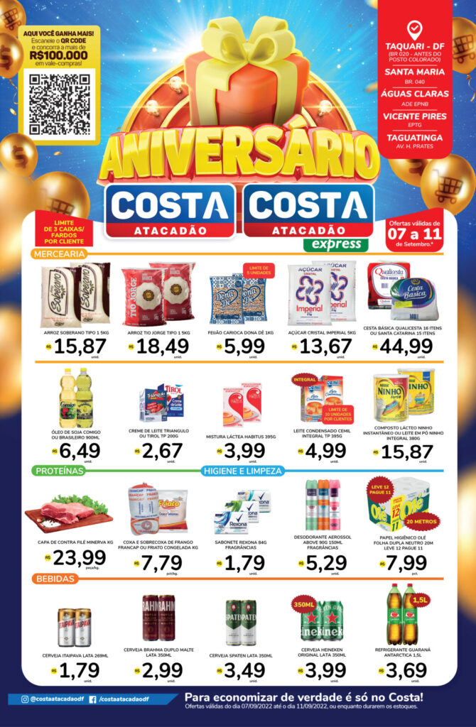 ofertas atacadão costa brasilia df