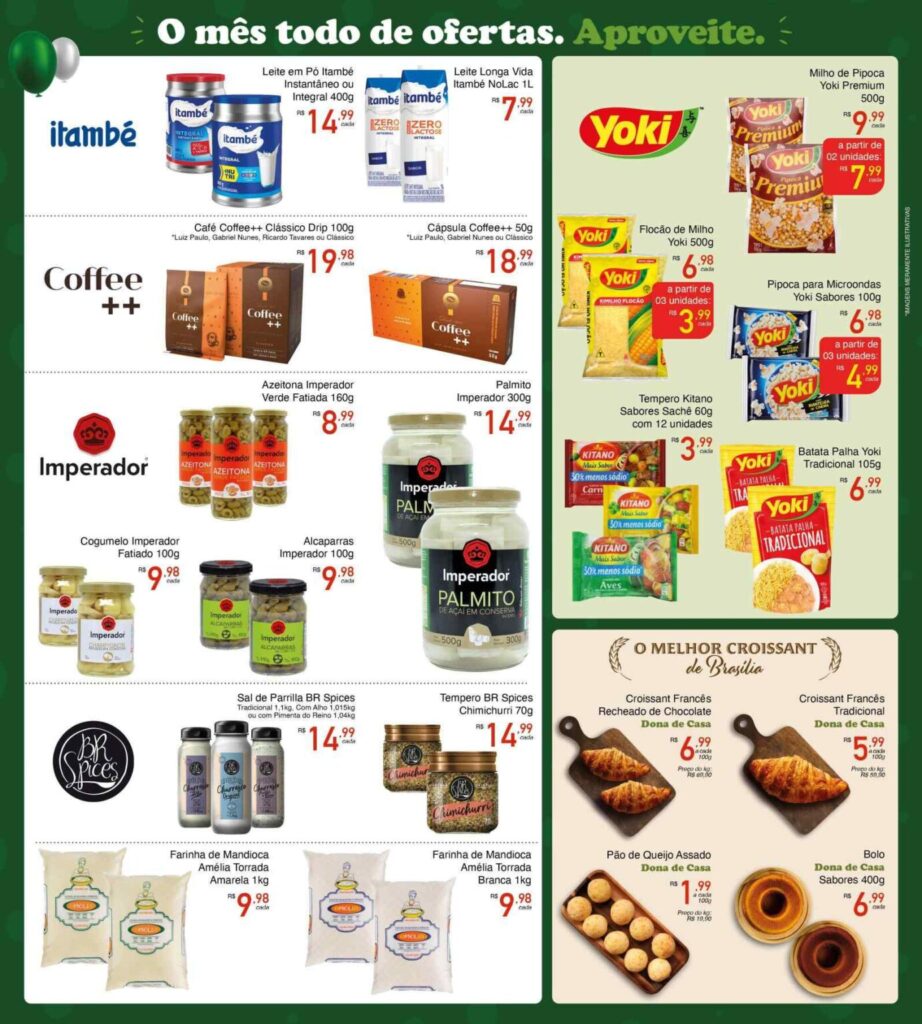 encarte de ofertas supermercado dona de casa Brasília df