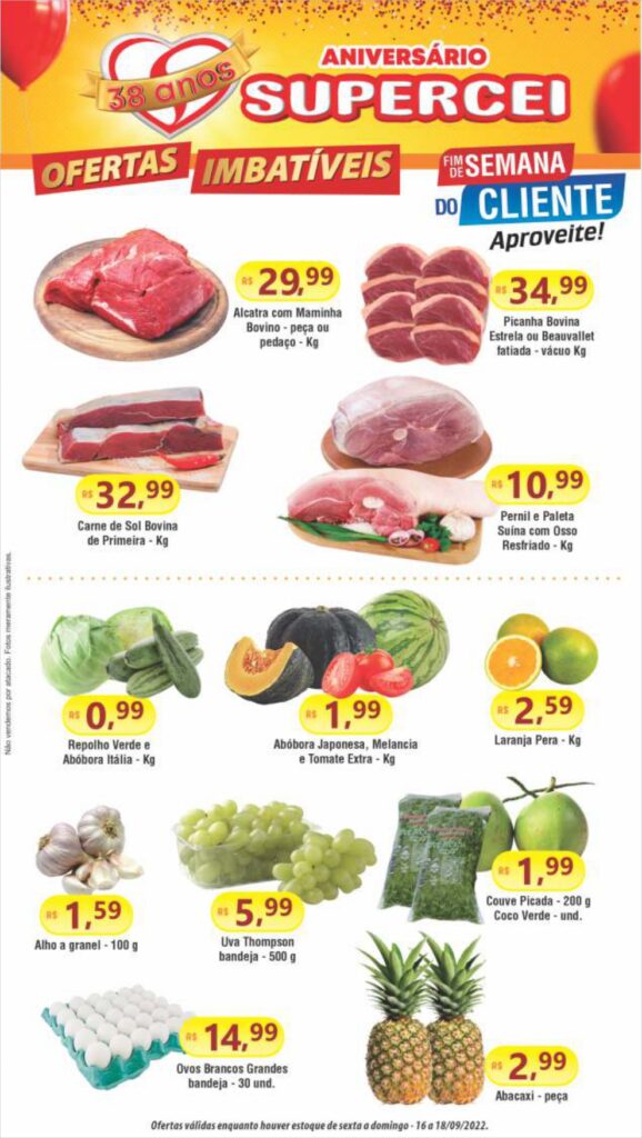 encarte de ofertas supermercado supercei brasilia df