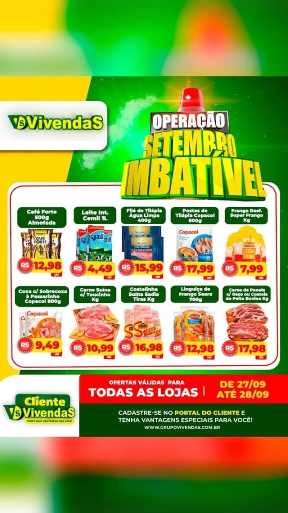 encarte de ofertas vivendas atacadão