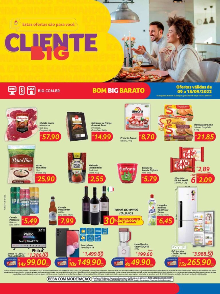 ofertas hipermercado big Brasília df