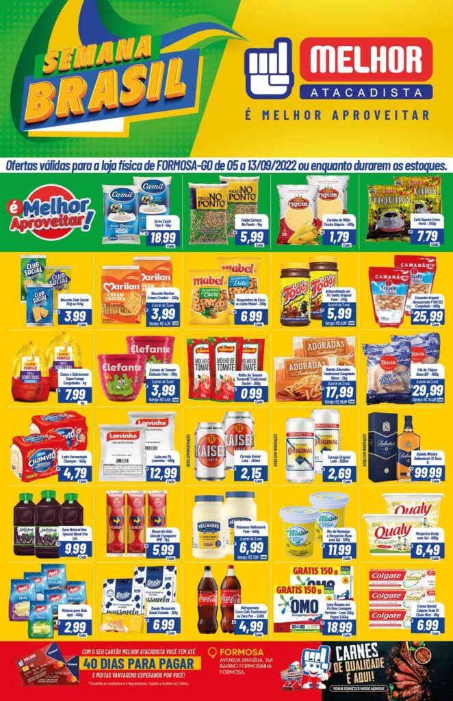 encarte de ofertas melhor atacadista