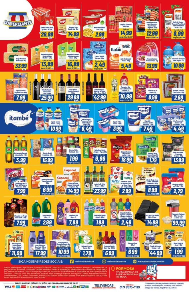 encarte de ofertas melhor atacadista