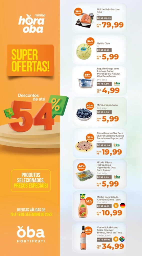 encarte de ofertas oba hortifruti