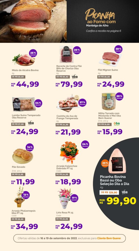 encarte de ofertas oba hortifruti