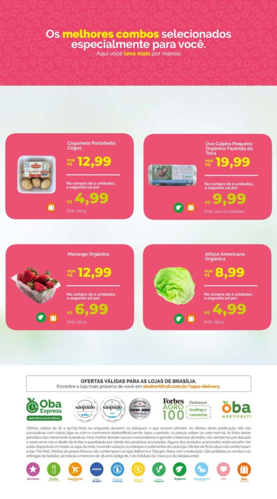 encarte de ofertas oba hortifruti