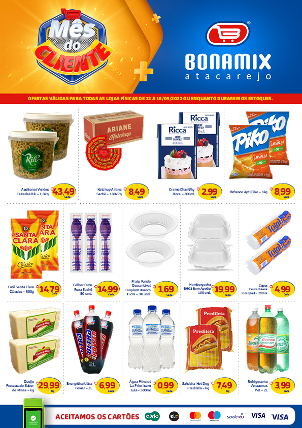 ofertas atacarejo Bonamix brasilia df e goiás go