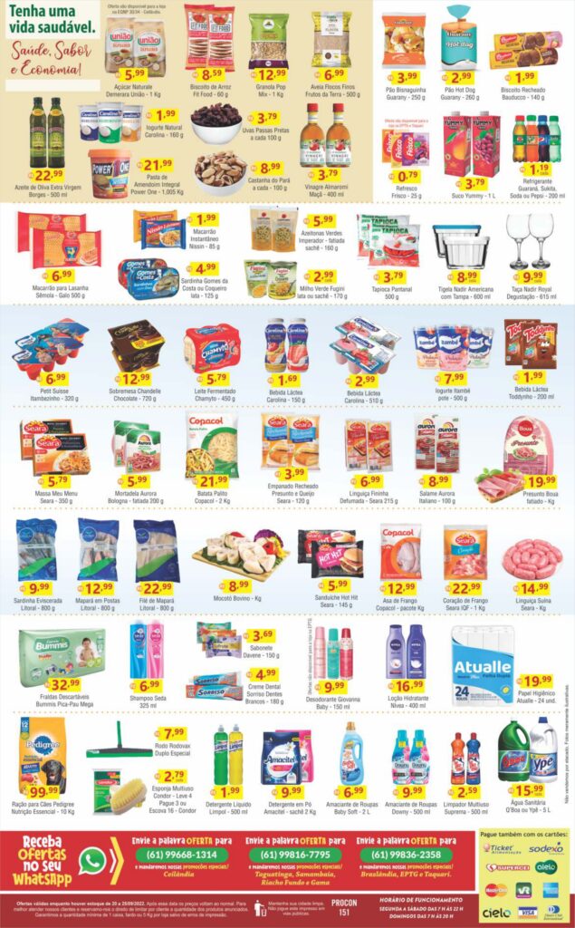 encarte de ofertas supermercado supercei brasilia df