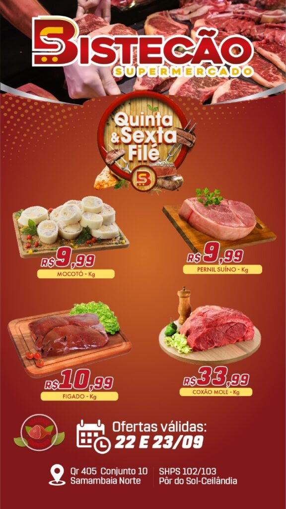 ofertas supermercado bistecão Brasília DF
