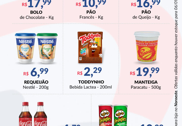 Supermercado Bellavia até 06/09/2022