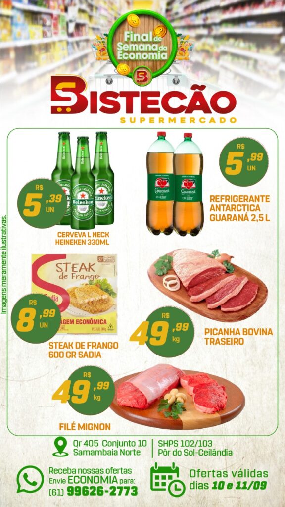 ofertas supermercado bistecão Brasília DF