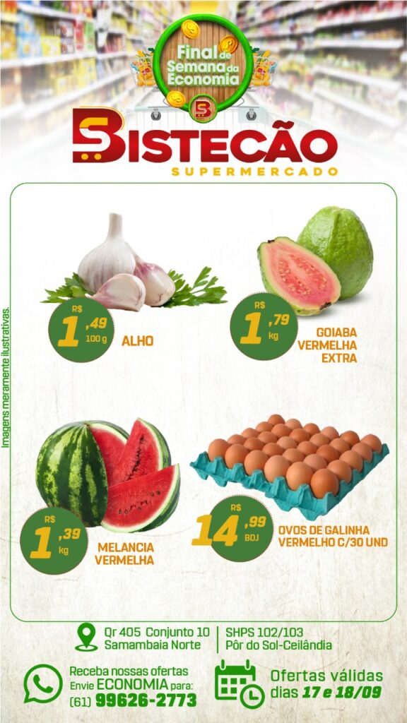 ofertas supermercado bistecão Brasília DF