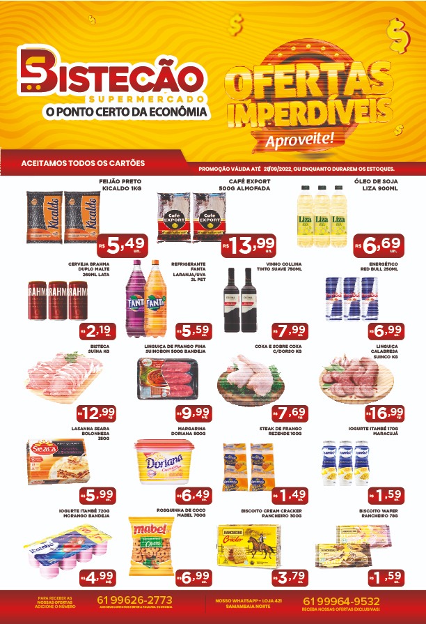 ofertas supermercado bistecão Brasília DF