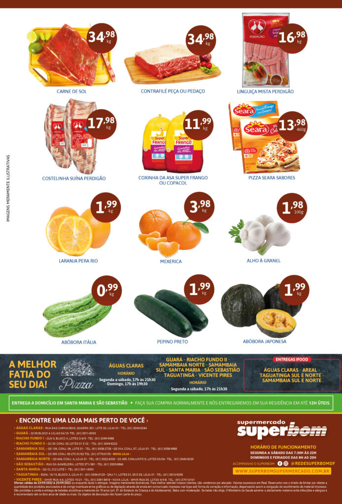 encarte de ofertas supermercado superbom brasilia df