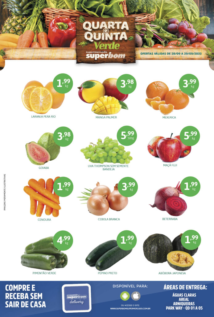 encarte de ofertas supermercado superbom brasilia df