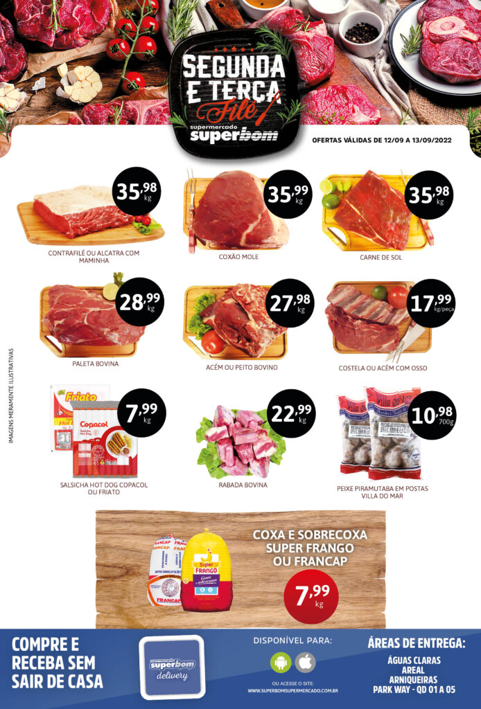 encarte de ofertas supermercado superbom brasilia df