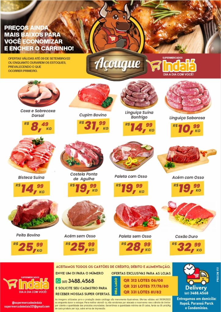 ofertas supermercado indaiá Itapoá Paranoá DF