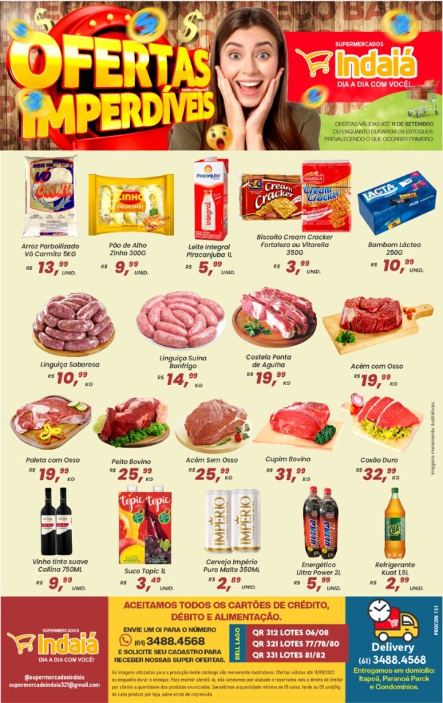 ofertas supermercado indaiá Itapoá Paranoá DF