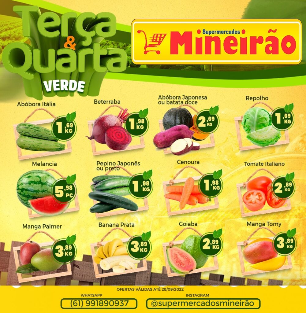 ofertas supermercado mineirão