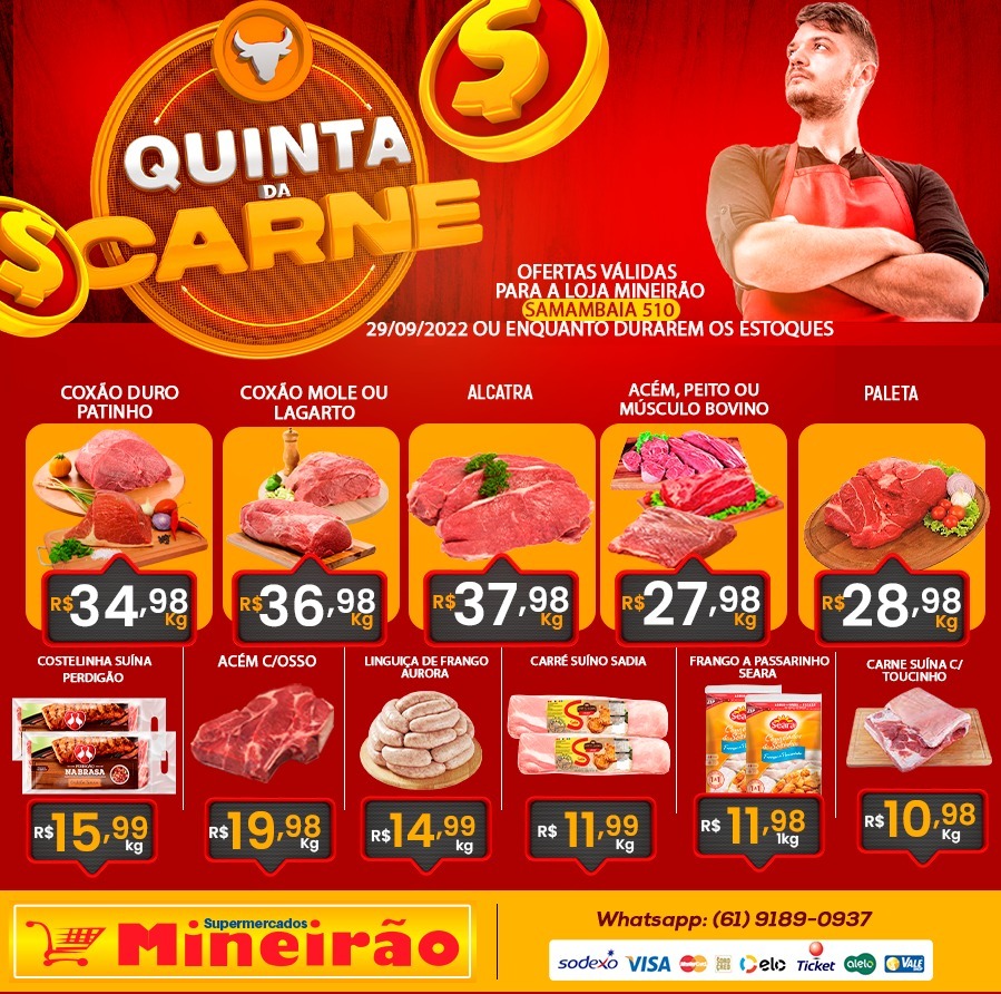 ofertas supermercado Mineirão Brasília DF