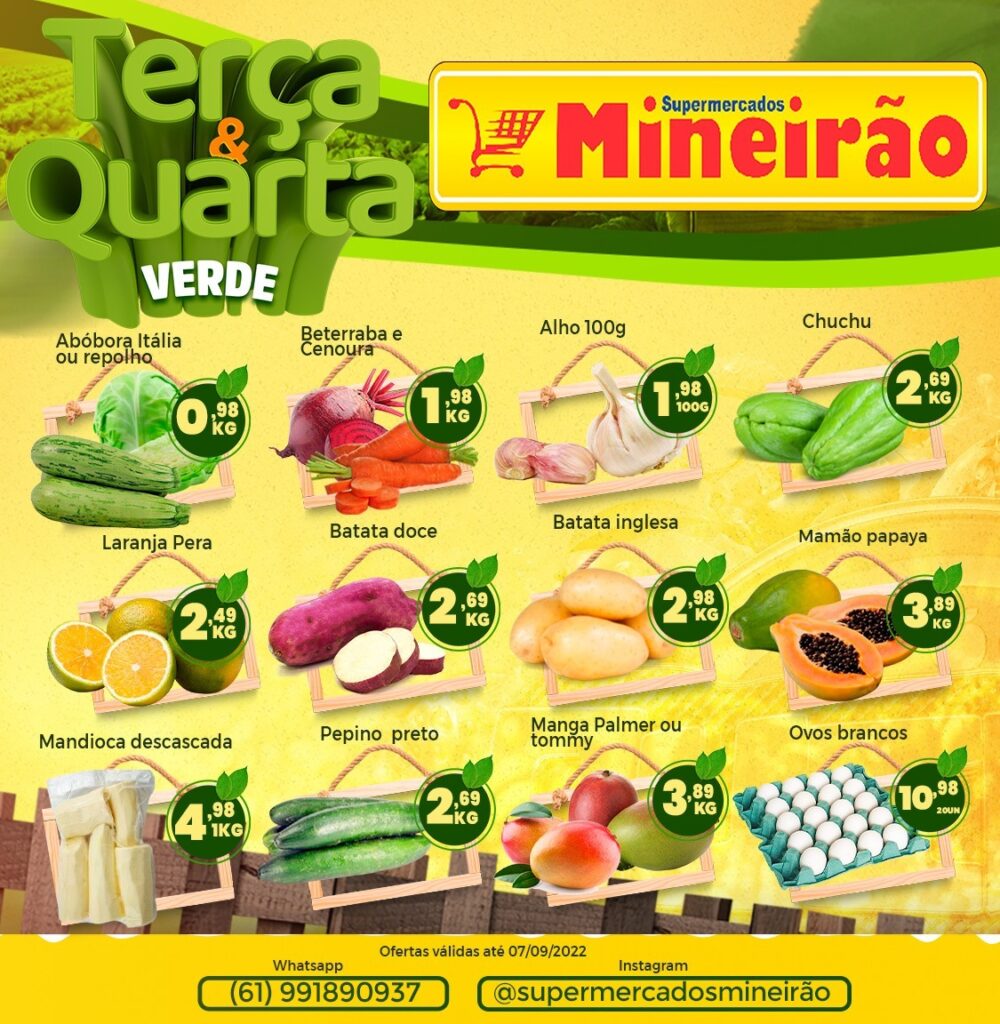 ofertas supermercado Mineirão Brasília DF