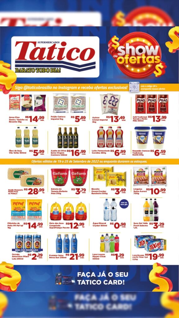 encartes de ofertas supermercado tatico Brasília DF