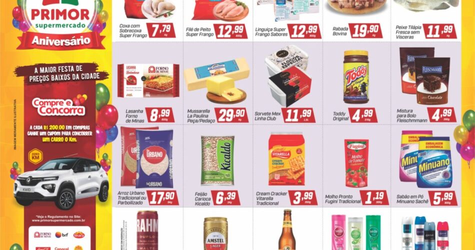 Supermercado Primor até 20/09/2022