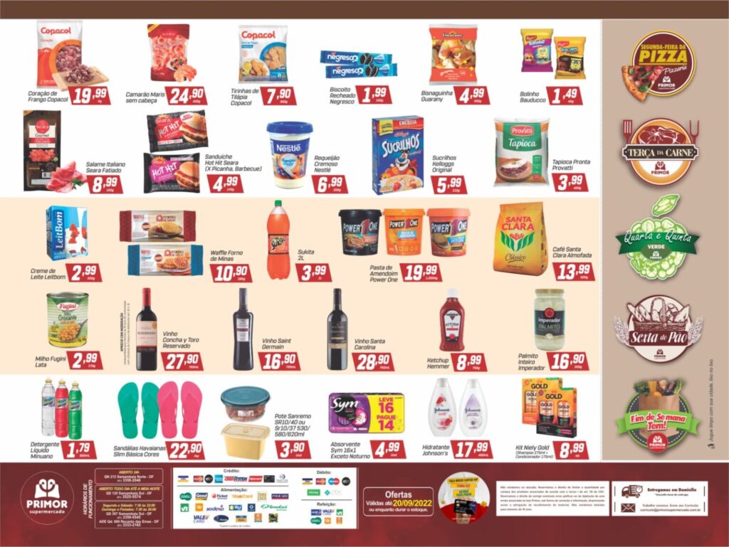 ofertas supermercado primor distrito federal