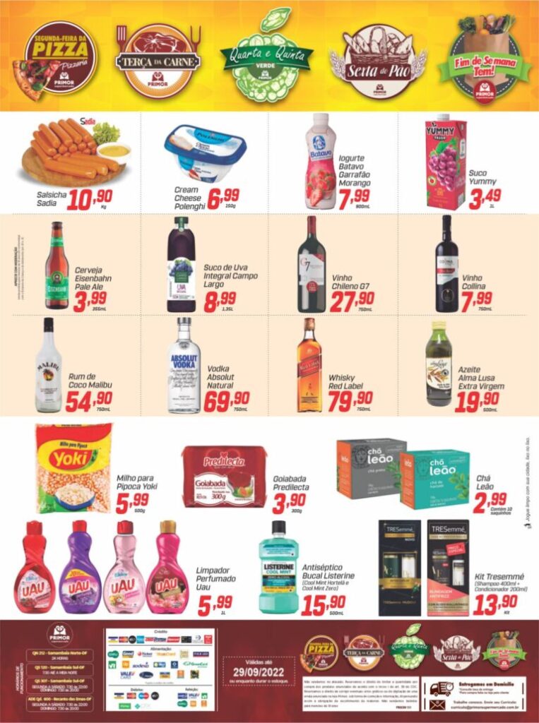 ofertas supermercado primor distrito federal