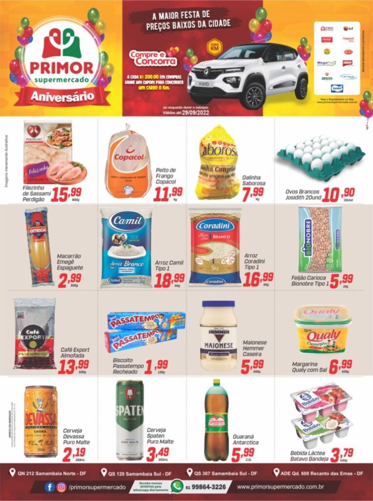 ofertas supermercado primor distrito federal
