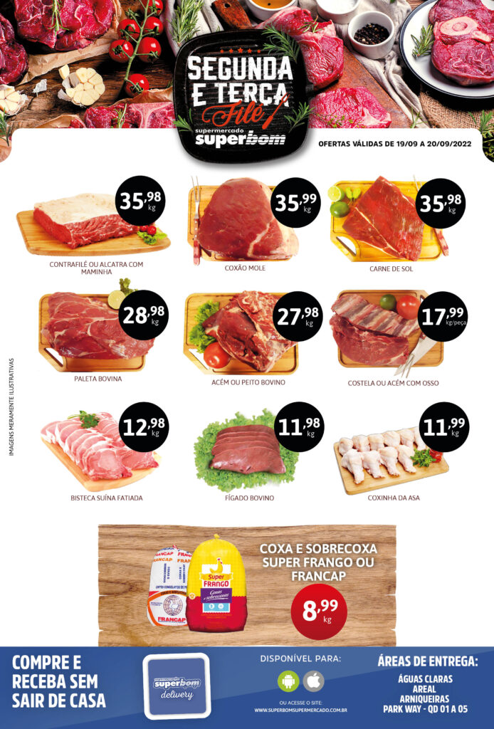 encarte de ofertas supermercado superbom brasilia df